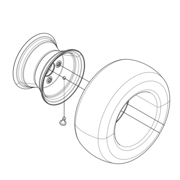 Wheel Assy i gruppen  hos Motorsågsbutiken (5806303-02)