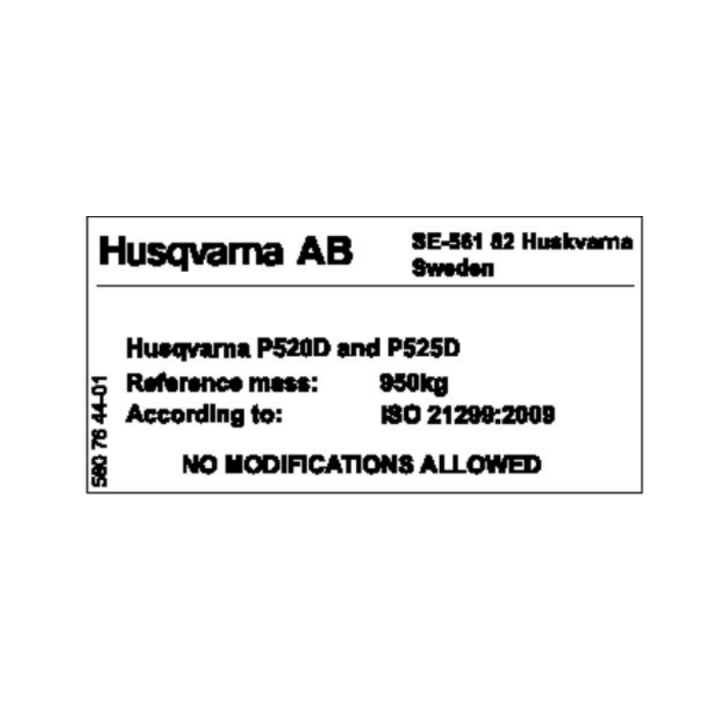 Dekal i gruppen  hos Motorsågsbutiken (5807644-01)