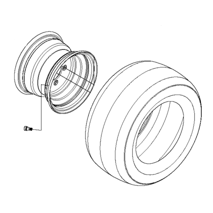 Hjul Kpl i gruppen  hos Motorsågsbutiken (5807693-01)