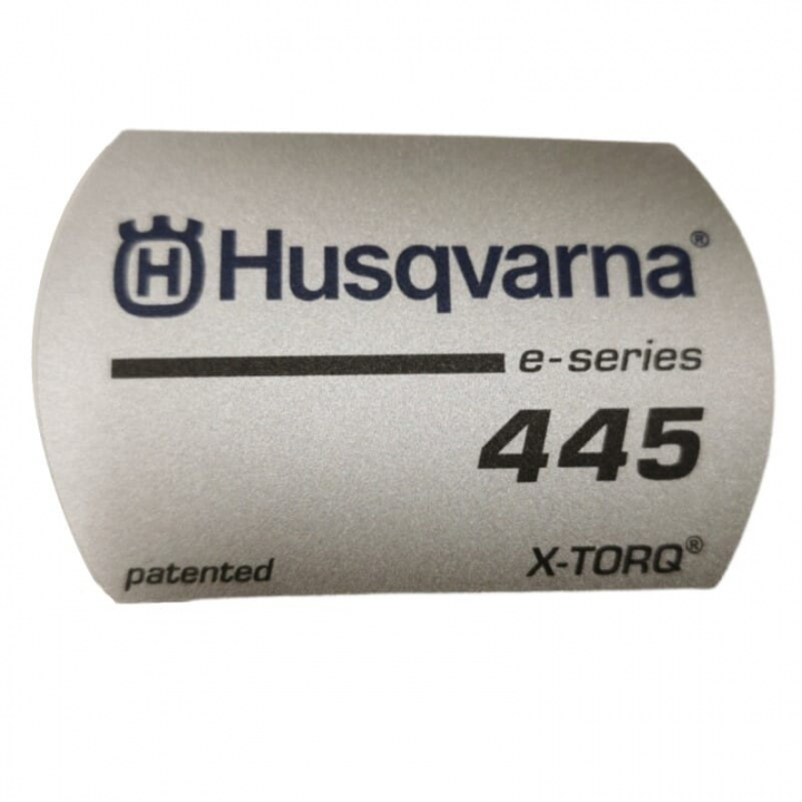 Dekal i gruppen Reservdelar Motorsågar / Husqvarna Motorsågar 400-serie / Reservdelar Husqvarna 445E/Triobrake hos Motorsågsbutiken (5808153-01)