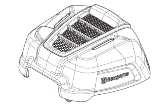COVER CMPL ENGINE HOOD HUSQVARNA i gruppen  hos Motorsågsbutiken (5816138-02)