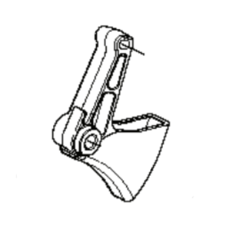 Gasreglage i gruppen Reservdelar Motorsågar / Diverse / Gasreglage hos Motorsågsbutiken (5816418-01)