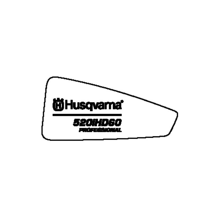 Decal Product Right 520Ihd60 i gruppen Övriga Reservdelar / Reservdelar Husqvarna Häcksaxar / Reservdelar Husqvarna 520iHD60 hos Motorsågsbutiken (5816629-05)