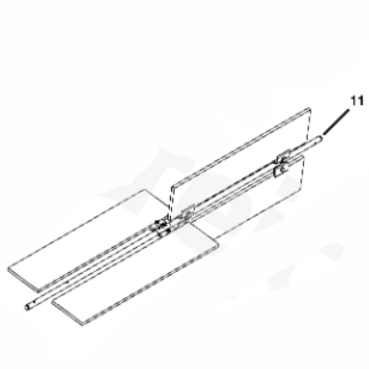 Axel i gruppen Övriga Reservdelar / Övrigt / Reservdelar Sweeper 42''(581538101) hos Motorsågsbutiken (5817369-01)