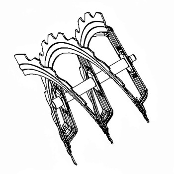 Skovel i gruppen Övriga Reservdelar / Reservdelar Husqvarna Snöslungor / Reservdelar Husqvarna ST424T hos Motorsågsbutiken (5819702-03)