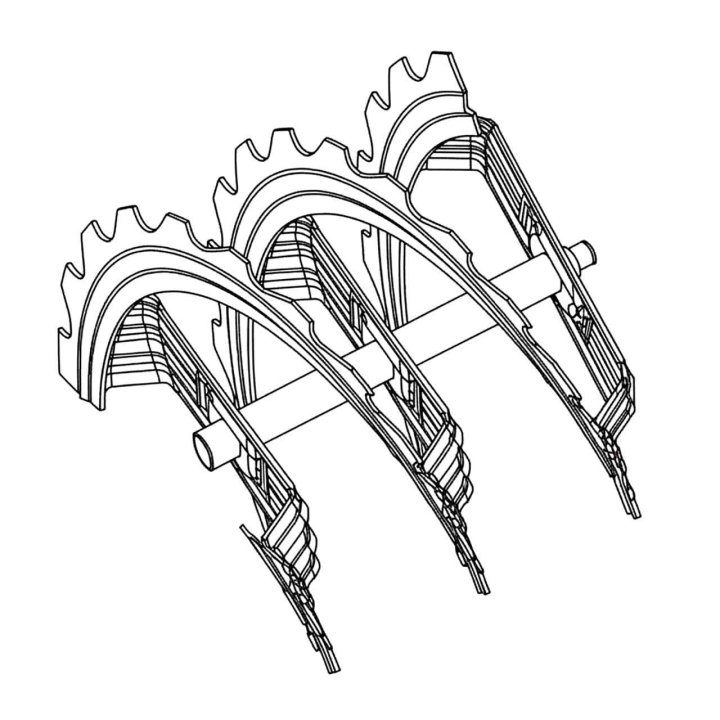 Auger 14In,Ribbon,30,Ls,Lh Ma4 i gruppen Övriga Reservdelar / Reservdelar Husqvarna Snöslungor / Reservdelar Husqvarna ST430T hos Motorsågsbutiken (5819706-03)