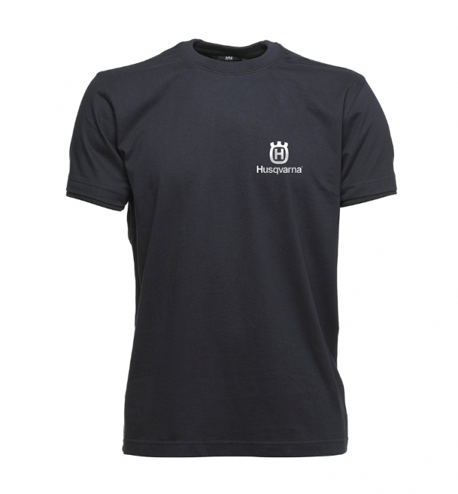 Husqvarna T-Shirt - litet tryck XXXL i gruppen Kläder & Skyddsutrustning / Arbetskläder/Accessoarer hos Motorsågsbutiken (5823248-06)