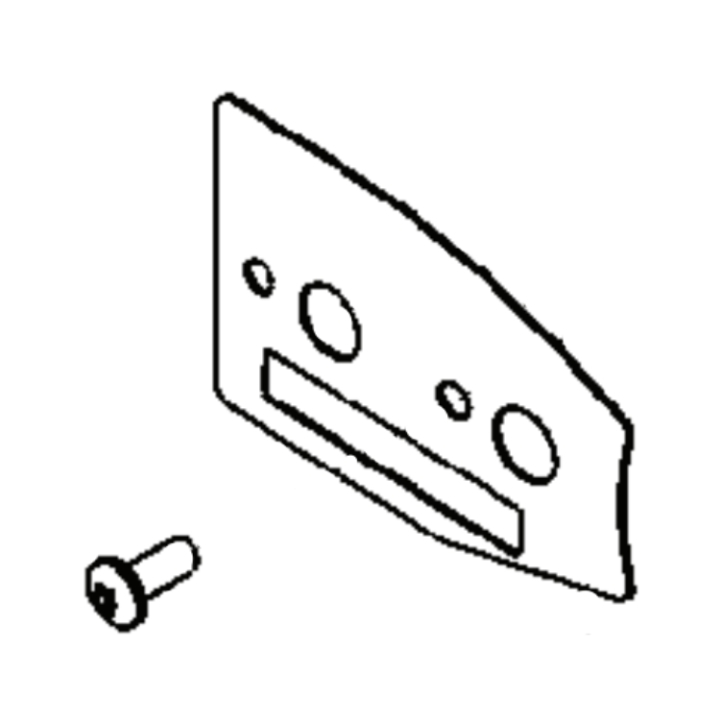 Slitplåt i gruppen Reservdelar Motorsågar / Reservdelar McCulloch Motorsågar / Reservdelar McCulloch CS35S hos Motorsågsbutiken (5826103-01)