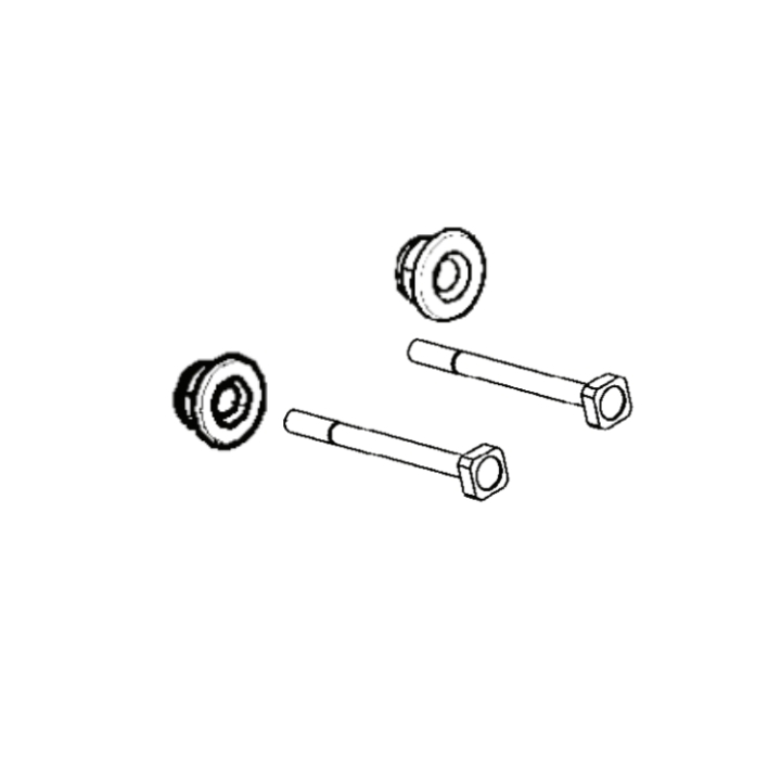 Skruv Och Mutter Ljuddämpare K i gruppen Reservdelar Motorsågar / Husqvarna Motorsågar 100-serie / Reservdelar Husqvarna 120 / E hos Motorsågsbutiken (5826301-01)