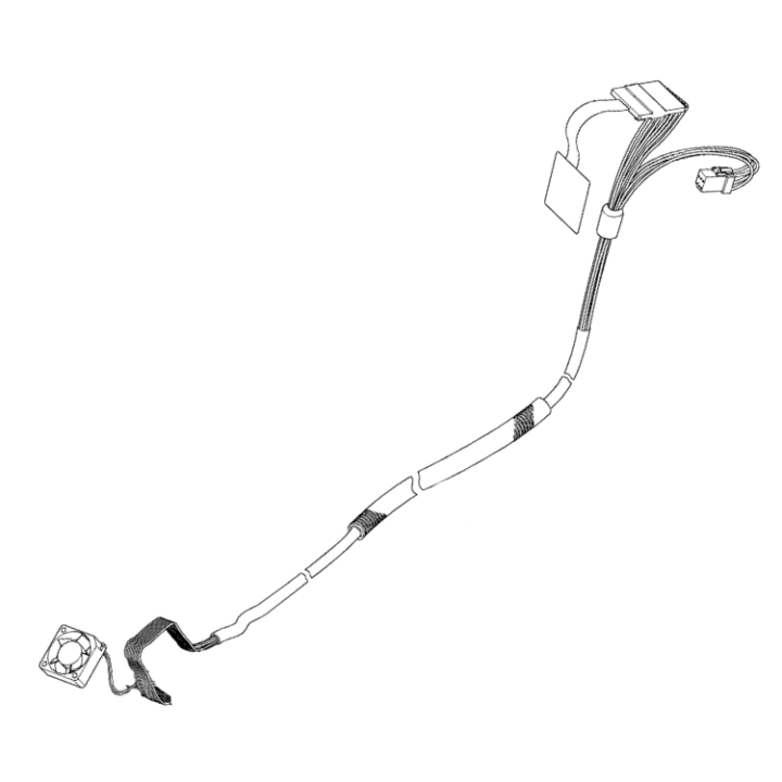 Wiring Assy Main T3 i gruppen Reservdelar Röjsågar / Röjsågar Husqvarna 500-serie / Reservdelar Husqvarna 536LiRX hos Motorsågsbutiken (5827138-01)