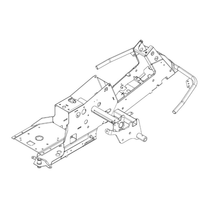 Chassis 2Wd Black i gruppen hos Motorsågsbutiken (5827581-03)