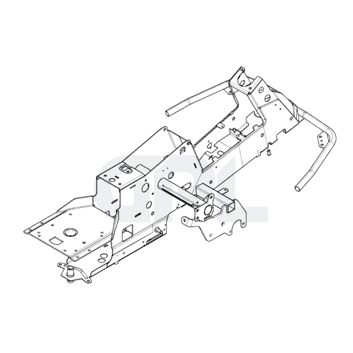Chassis Awd Black i gruppen hos Motorsågsbutiken (5827582-03)