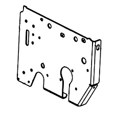 Frame Side Lhs - Ms668 - Orang i gruppen Övriga Reservdelar / Reservdelar Husqvarna Snöslungor / Reservdelar Husqvarna ST430T hos Motorsågsbutiken (5838084-03)