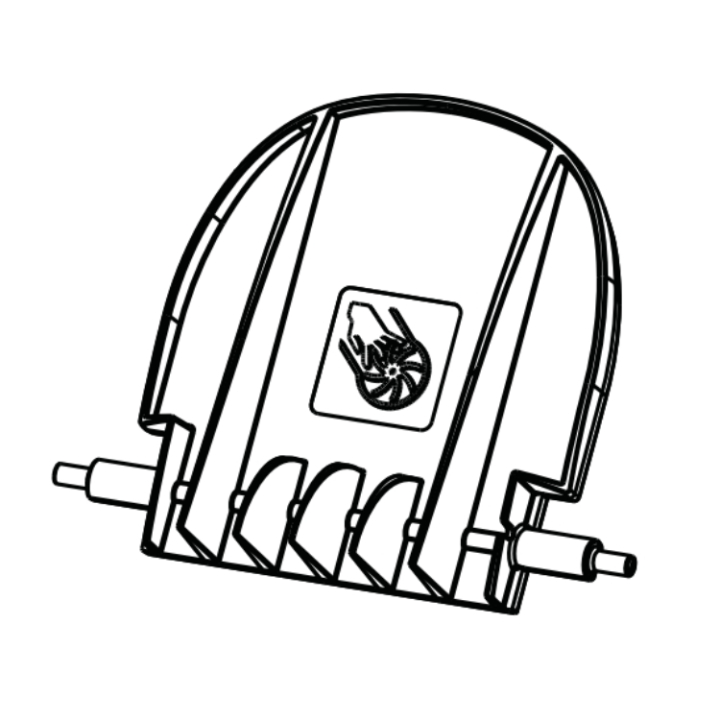 Skydd i gruppen Övriga Reservdelar / Reservdelar Husqvarna Snöslungor / Reservdelar Husqvarna ST131 hos Motorsågsbutiken (5843851-01)