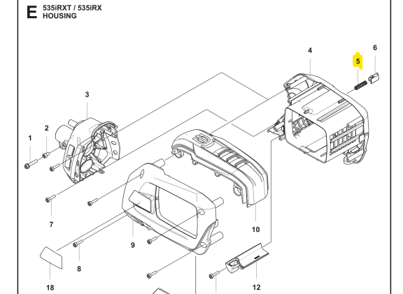 Fjäder i gruppen  hos Motorsågsbutiken (5854800-01)