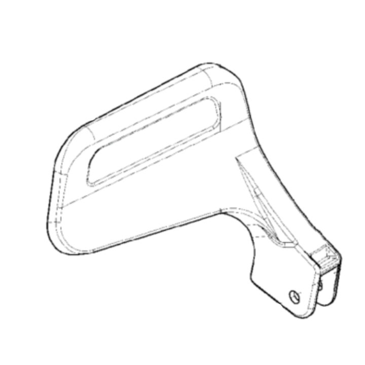 Kastskydd i gruppen Reservdelar Motorsågar / Diverse / Kastskydd hos Motorsågsbutiken (5855983-02)