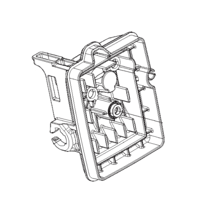 Luftfilterhållare i gruppen Övriga Reservdelar / Reservdelar Husqvarna Lövblåsare / Reservdelar Husqvarna 525BX hos Motorsågsbutiken (5856044-01)