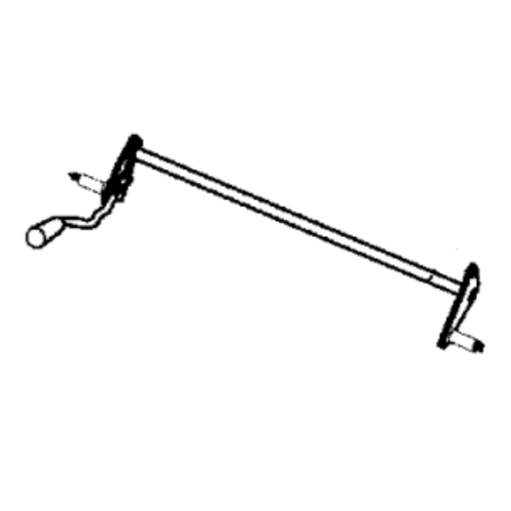 Hjulaxel i gruppen hos Motorsågsbutiken (5856923-01)