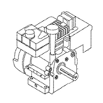 Motor Lct 369Cc i gruppen Övriga Reservdelar / Reservdelar Husqvarna Snöslungor / Reservdelar Husqvarna ST330P hos Motorsågsbutiken (5857427-03)