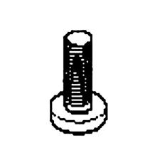 Skruv M4X12 i gruppen Övriga Reservdelar / Reservdelar Husqvarna Häcksaxar / Reservdelar Husqvarna 136LiHD45 hos Motorsågsbutiken (5858187-01)