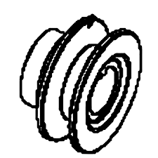 Pulley Impeller,Asm,2,60,75 B i gruppen Övriga Reservdelar / Reservdelar Husqvarna Snöslungor / Reservdelar Husqvarna ST330P hos Motorsågsbutiken (5860508-01)