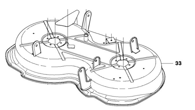Cutting Deck Assy - Jc85 Jonse i gruppen  hos Motorsågsbutiken (5861470-02)