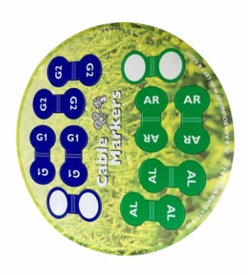 Sticker Cable Markers Kit 10Pc i gruppen hos Motorsågsbutiken (5862779-01)