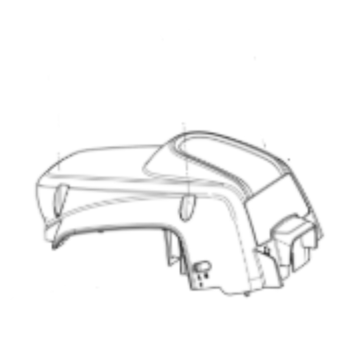 Cylinderkåpa i gruppen Reservdelar Motorsågar / Reservdelar McCulloch Motorsågar / Reservdelar McCulloch CS42STE hos Motorsågsbutiken (5865614-02)