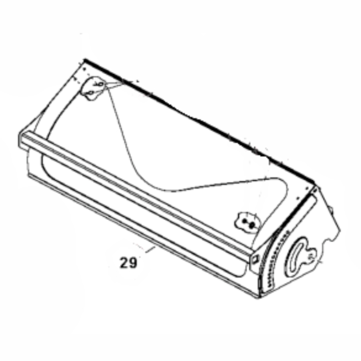 Kåpa i gruppen Övriga Reservdelar / Övrigt / Reservdelar Sweeper 36''(582719901) hos Motorsågsbutiken (5868074-01)