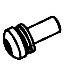 Screw Machining Screw With Was i gruppen Reservdelar Motorsågar / Husqvarna Motorsågar 200-serie / Reservdelar Husqvarna 240i hos Motorsågsbutiken (5869028-02)