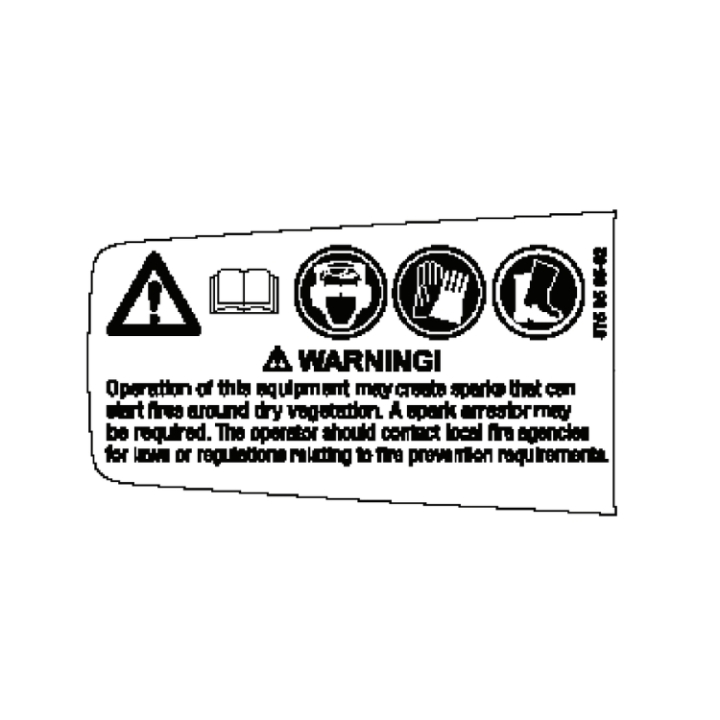 Dekal i gruppen Övriga Reservdelar / Reservdelar McCulloch Häcksaxar / Reservdelar McCulloch SuperLite 4528 hos Motorsågsbutiken (5871300-02)