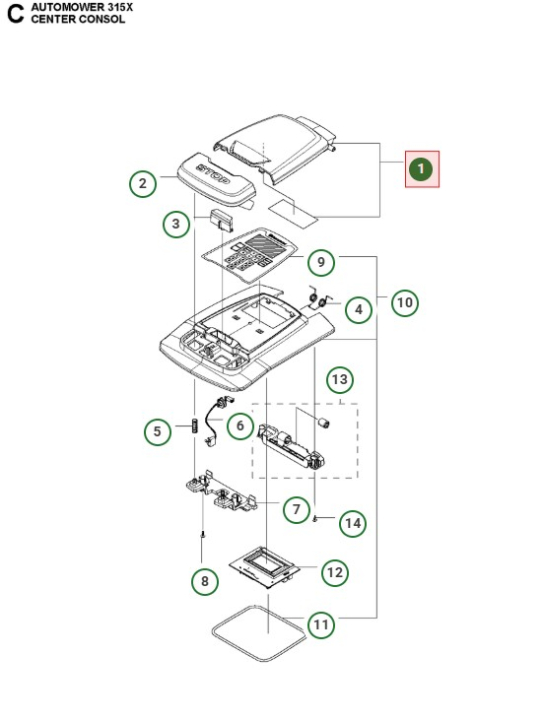 Hatch Kit Svart i gruppen  hos Motorsågsbutiken (5876513-02)