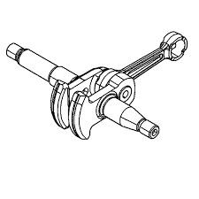 Crankshaft i gruppen Reservdelar Motorsågar / Husqvarna Motorsågar 500-serie / Reservdelar Husqvarna T525 hos Motorsågsbutiken (5878690-01)