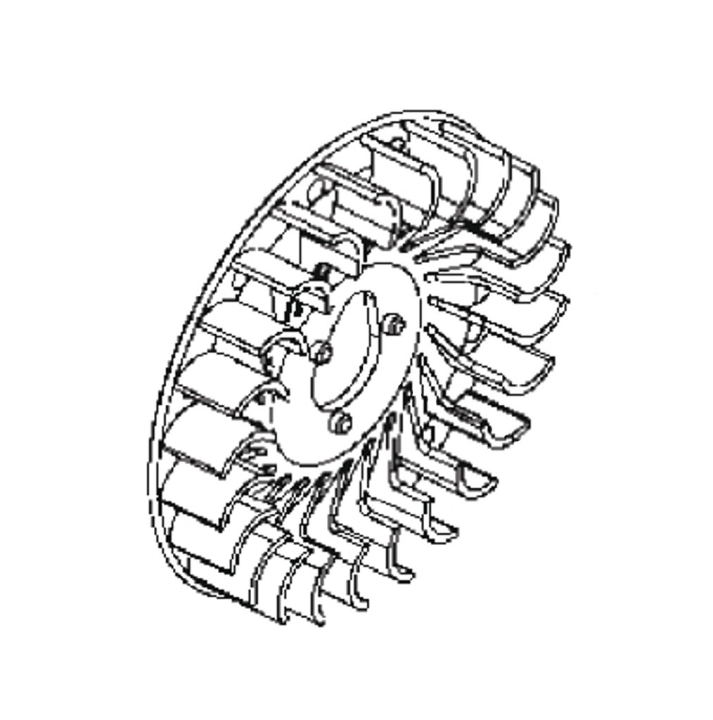 Fläkt i gruppen Övriga Reservdelar / Reservdelar McCulloch Jordfräsar / Reservdelar McCulloch MFT55 200R hos Motorsågsbutiken (5880084-01)