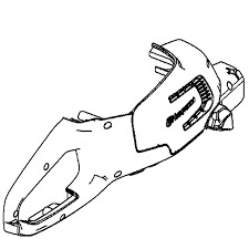 Housing Right - Hot Foil i gruppen Övriga Reservdelar / Reservdelar Husqvarna Häcksaxar / Reservdelar Husqvarna 115iHD45 hos Motorsågsbutiken (5881457-01)
