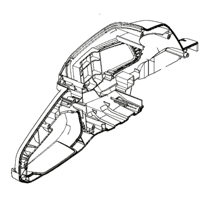 Kåpa Vänster i gruppen Övriga Reservdelar / Reservdelar Husqvarna Häcksaxar / Reservdelar Husqvarna 115iHD45 hos Motorsågsbutiken (5881458-03)