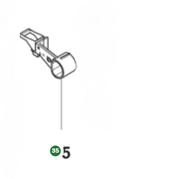 Arm i gruppen Övriga Reservdelar / Reservdelar Husqvarna Häcksaxar / Reservdelar Husqvarna 520iHT4 hos Motorsågsbutiken (5882192-01)