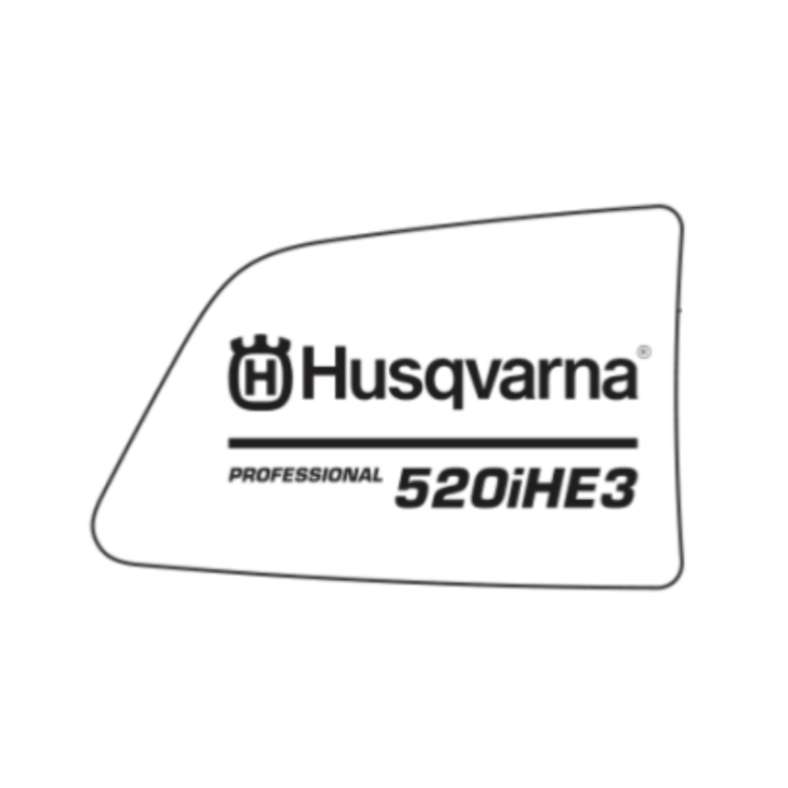 Decal Product 520Ihe3 i gruppen Övriga Reservdelar / Reservdelar Husqvarna Häcksaxar / Reservdelar Husqvarna 520iHE3 hos Motorsågsbutiken (5886028-08)