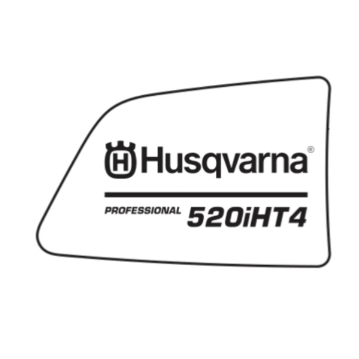 Decal Product 520Iht4 i gruppen Övriga Reservdelar / Reservdelar Husqvarna Häcksaxar / Reservdelar Husqvarna 520iHT4 hos Motorsågsbutiken (5886028-09)
