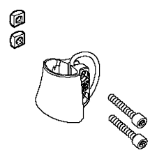 Fäste i gruppen Övriga Reservdelar / Reservdelar Husqvarna Motorkap / Reservdelar Husqvarna K960 hos Motorsågsbutiken (5887314-01)