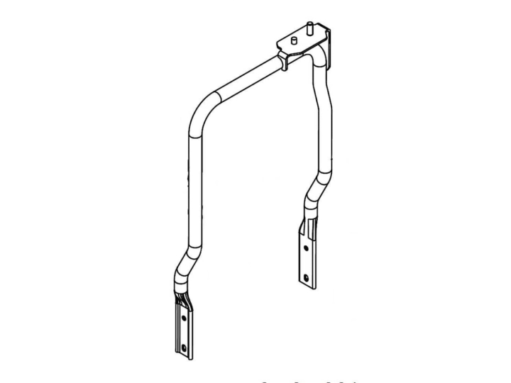 Support Weldment, Chute Painte i gruppen Övriga Reservdelar / Reservdelar McCulloch Snöslungor / Reservdelar McCulloch ST76EP hos Motorsågsbutiken (5892645-04)
