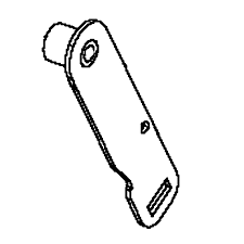 Arm Drive Idler Black Zinc Pla i gruppen Övriga Reservdelar / Reservdelar Husqvarna Snöslungor / Reservdelar Husqvarna ST430T hos Motorsågsbutiken (5892905-02)