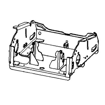 Frame Track Weldment Ms668 Ora i gruppen Övriga Reservdelar / Reservdelar Husqvarna Snöslungor / Reservdelar Husqvarna ST430T hos Motorsågsbutiken (5893304-02)