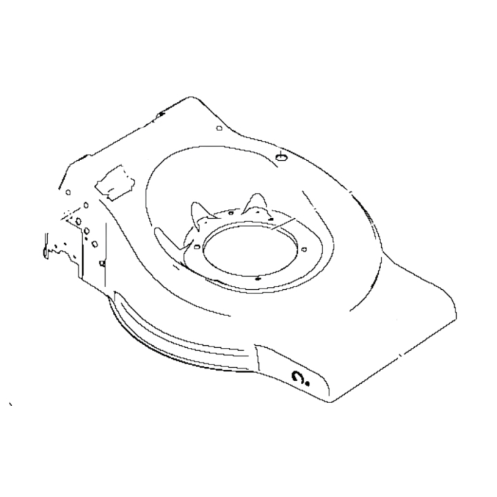 Chassis 53 Weldment Asm i gruppen hos Motorsågsbutiken (5894623-02)