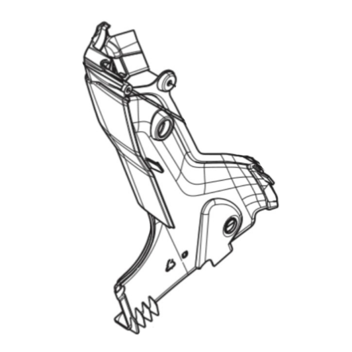 Cover Steering Column, Left i gruppen  hos Motorsågsbutiken (5894976-01)