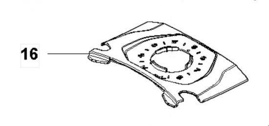 PLATE HEIGHT ADJUSTMENT i gruppen hos Motorsågsbutiken (5895609-01)