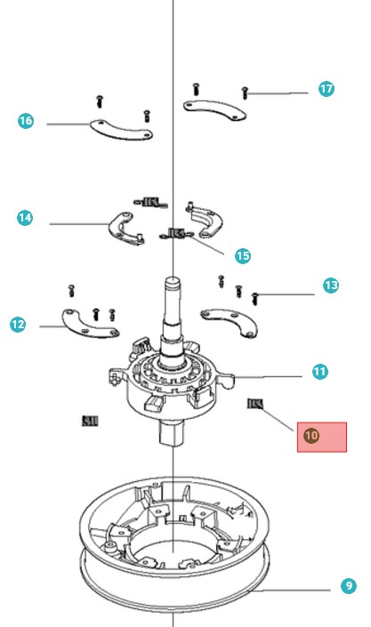 Dragfjäder i gruppen  hos Motorsågsbutiken (5897948-01)