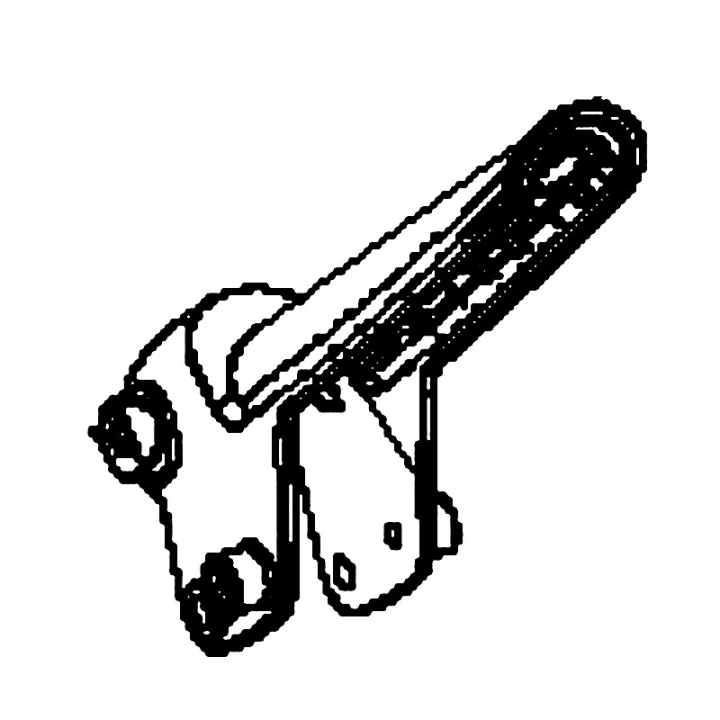 Lever Engagement Cast Aluminum i gruppen Övriga Reservdelar / Reservdelar Husqvarna Snöslungor / Reservdelar Husqvarna ST430T hos Motorsågsbutiken (5898038-01)