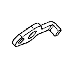 Lever Throttle i gruppen Reservdelar Motorsågar / Husqvarna Motorsågar 500-serie / Reservdelar Husqvarna T525 hos Motorsågsbutiken (5902197-01)