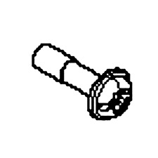 Skruv i gruppen Reservdelar Motorsågar / Husqvarna Motorsågar 500-serie / Reservdelar Husqvarna T525 hos Motorsågsbutiken (5902664-02)